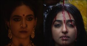 Akka first look: Keerthy Suresh looks daunting and uncanny, Radhika Apte seems alluring yet sinister in the revenge thriller drama Keerthy Suresh, Radhika Apte in Akka first look (via Instagram/Netflix)