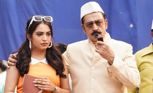 Simran Ashwini and Gulshan Grover in a still from Matka King (Image via IGsimranashwin) Simran Ashwini and Gulshan Grover in a still from Matka King (Image via IG\simranashwin)